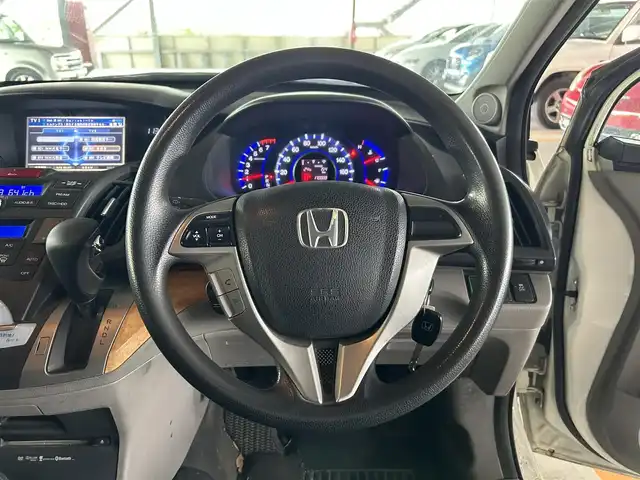 ホンダ オデッセイ M 静岡県 2008(平20)年 17万km プレミアムホワイトパール FM/AM/ビルトインETC/バックカメラ/HDDナビ