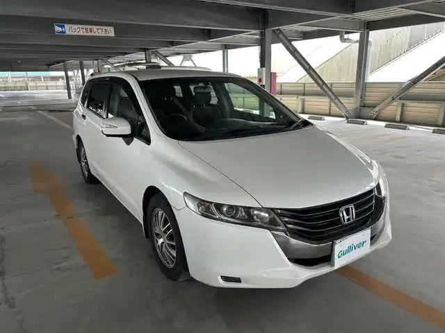ホンダ オデッセイ M 静岡県 2008(平20)年 17万km プレミアムホワイトパール FM/AM/ビルトインETC/バックカメラ/HDDナビ