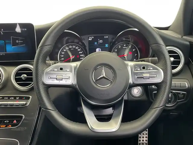 メルセデス・ベンツ Ｃ２００ 4マチック SW AVG AMGライン 栃木県 2019(令1)年 1.1万km ダイヤモンドホワイト AMGライン/4WD/AMGライン スポークAWサマータイヤ積込/純正ナビ/(Bluetooth/フルセグTV/USB)/バックカメラ/レーダーセーフティパッケージ/ETC/レザースポーツシート/前席シートヒーター/LEDヘッドライト/パドルシフト/純正AW/純正フロアマット