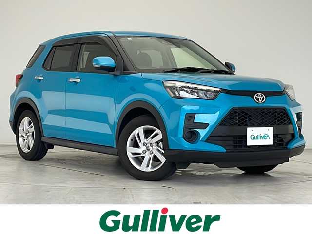 トヨタ ライズ G 愛知県 2020(令2)年 3万km ターコイズブルーマイカメタリック 衝突被害軽減ブレーキ/純正7インチSD（ナビあり）/フルセグTV/CD DVD/Bluetooth/バックカメラ/コーナーセンサー/純正アルミホイール/LEDヘッドライト/オートマチックハイビーム/ドライブレコーダー/ETC2.0/ステアリングスイッチ/スマートキー/プッシュスタート