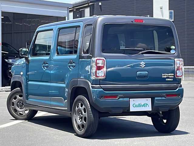 スズキ ハスラー HYBRID G 長野県 2020(令2)年 4.4万km デニムブルー ガンメタリック 2トーン 社外ナビ/（AVIC-RZ33）/ワンセグTV/ステアリングスイッチ/コーナーセンサー（後ろのみ）/衝突軽減ブレーキ/アイドリングストップ/前席シートヒーター/レーン逸脱警報/光軸レベライザー/ミラーヒーター/オートライト/スマートキー/Wエアバッグ/ABS/ETC