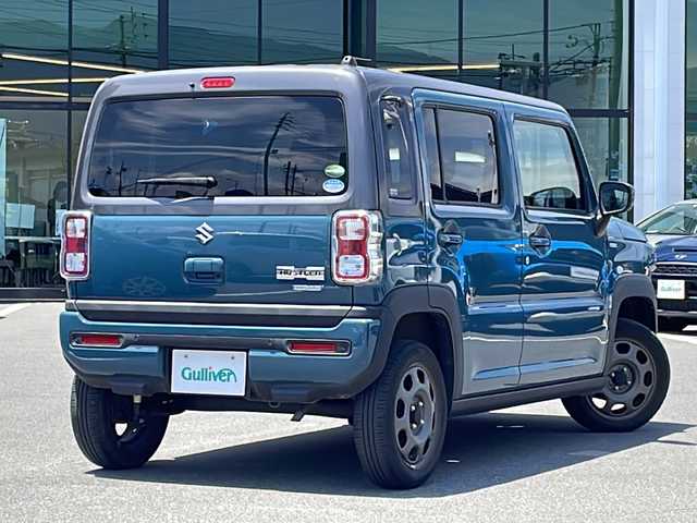 スズキ ハスラー HYBRID G 鹿児島県 2020(令2)年 4.4万km デニムブルー ガンメタリック 2トーン 社外ナビ/（AVIC-RZ33）/ワンセグTV/ステアリングスイッチ/コーナーセンサー（後ろのみ）/衝突軽減ブレーキ/アイドリングストップ/前席シートヒーター/レーン逸脱警報/光軸レベライザー/ミラーヒーター/オートライト/スマートキー/Wエアバッグ/ABS/ETC