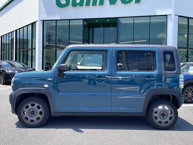 スズキ ハスラー HYBRID G 長野県 2020(令2)年 4.4万km デニムブルー ガンメタリック 2トーン 社外ナビ/（AVIC-RZ33）/ワンセグTV/ステアリングスイッチ/コーナーセンサー（後ろのみ）/衝突軽減ブレーキ/アイドリングストップ/前席シートヒーター/レーン逸脱警報/光軸レベライザー/ミラーヒーター/オートライト/スマートキー/Wエアバッグ/ABS/ETC
