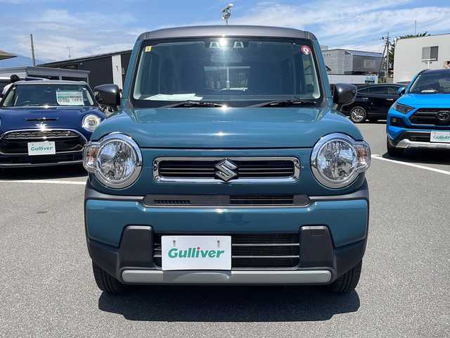 スズキ ハスラー HYBRID G 長野県 2020(令2)年 4.4万km デニムブルー ガンメタリック 2トーン 社外ナビ/（AVIC-RZ33）/ワンセグTV/ステアリングスイッチ/コーナーセンサー（後ろのみ）/衝突軽減ブレーキ/アイドリングストップ/前席シートヒーター/レーン逸脱警報/光軸レベライザー/ミラーヒーター/オートライト/スマートキー/Wエアバッグ/ABS/ETC