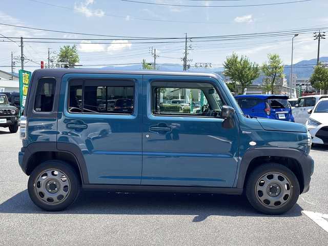 スズキ ハスラー HYBRID G 長野県 2020(令2)年 4.4万km デニムブルー ガンメタリック 2トーン 社外ナビ/（AVIC-RZ33）/ワンセグTV/ステアリングスイッチ/コーナーセンサー（後ろのみ）/衝突軽減ブレーキ/アイドリングストップ/前席シートヒーター/レーン逸脱警報/光軸レベライザー/ミラーヒーター/オートライト/スマートキー/Wエアバッグ/ABS/ETC