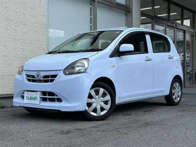 ダイハツ ミラ イース L 大阪府 2011(平23)年 8.7万km スカイブルー ｃａｒｒｏｚｚｅｒｉａＣＤオーディオ/純正アルミキャップ/純正フロアマット/ＥＴＣ/保証書/取扱説明書