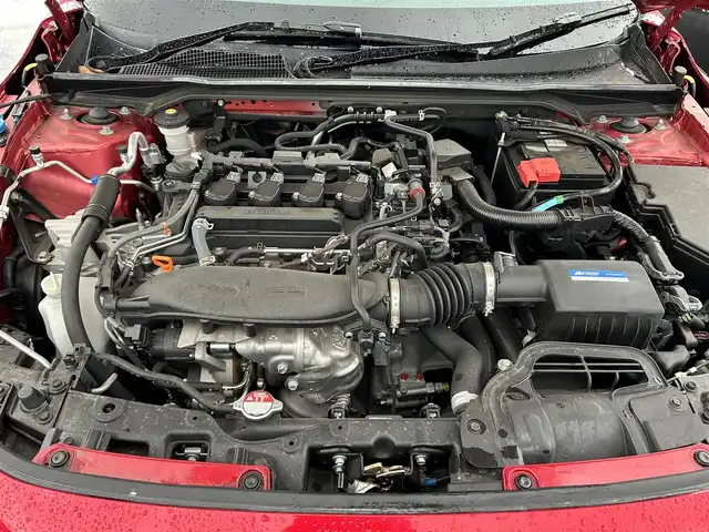 ホンダ シビック EX 栃木県 2021(令3)年 1.7万km プレミアムクリスタルレッドM ワンオーナー/ホンダセンシング/純正ナビ/フルセグTV/DVD/Bluetooth/USB/AppleCarPlay/バックカメラ/ビルトインETC2.0/ダウンサス/社外マフラー（純正サス積込)/ハーフレザーシート/パワーシート/シートヒーター/TVキャンセラー/ワイヤレス充電/フットイルミネーション/ブラインドスポットモニター/アダプティブクルーズコントロール/コーナーセンサー/スマートキー/プッシュスタート