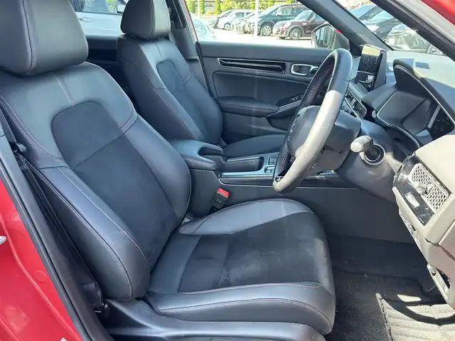 ホンダ シビック EX 栃木県 2021(令3)年 1.7万km プレミアムクリスタルレッドM ワンオーナー/ホンダセンシング/純正ナビ/フルセグTV/DVD/Bluetooth/USB/AppleCarPlay/バックカメラ/ビルトインETC2.0/ダウンサス/社外マフラー（純正サス積込)/ハーフレザーシート/パワーシート/シートヒーター/TVキャンセラー/ワイヤレス充電/フットイルミネーション/ブラインドスポットモニター/アダプティブクルーズコントロール/コーナーセンサー/スマートキー/プッシュスタート