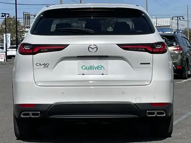 マツダ ＣＸ－６０ XD Sパッケージ 道央・札幌 2023(令5)年 1.2万km ロジウムホワイトプレミアムメタリック ４WD/純正SDナビ/AM/FM/USB/BT/衝突被害軽減ブレーキ/トランクションコントロールシステム/レーダークルーズコントロール/レーンキープアシスト/ダウンヒルアシストコントロール/クリアランスソナー/ブラインドスポットモニター/全方位カメラ/ビルトインETC/Mi-DRIVE/アイドリングストップ/D席パワーシート/D席メモリーシート/前席シートヒーター/ハンドルヒーター/革巻きステアリング/ステアリングリモコン/パドルシフト/電動パーキング/オートブレーキホールド/プッシュスタート/スマートキー/LEDヘッドライト/オートライト/オートハイビーム/電動格納ミラー/ウィンカーミラー/フロアマット/スペアキー
