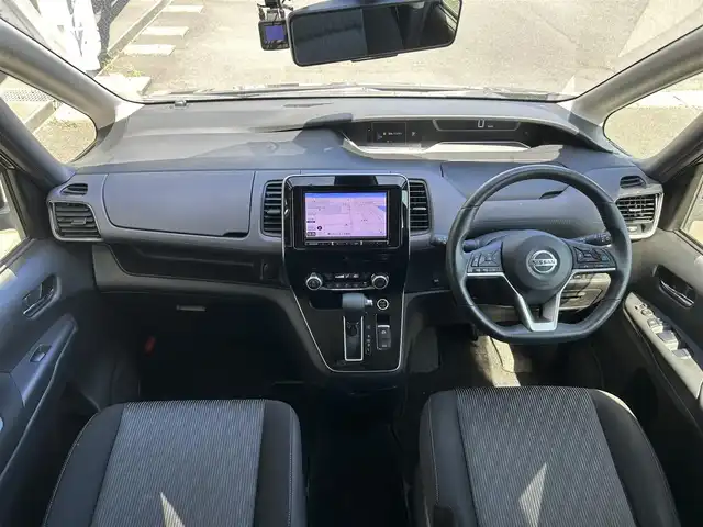 日産 セレナ ハイウェイスター V 静岡県 2020(令2)年 5.9万km ダイヤモンドブラック カロッツェリア８型ナビ/フルセグTV/エマージェンシーブレーキ/プロパイロット/カロッツェリア１０．２型後席モニター/全周囲モニター/ビルトインＥＴＣ/前後ドラレコ/デジタルミラー/両側電動スライド/衝突軽減システム/追従クルコン/純正LEDヘッドライト/純正１６ＡＷ