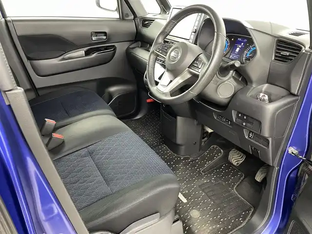 日産 ルークス HWS Gターボ プロパイロットED 福島県 2020(令2)年 3.4万km アトランティックブルー プロパイロット/・インテリジェントエマージェンシーブレーキ/・アラウンドビューモニター/・踏み間違い防止アシスト/・レーンアシスト/・先行車発進お知らせ機能/コーナーセンサー/純正9インチナビ/・型式：MM319D-L/・フルセグ/TV/BT/SD/AUX/USB/CD/DVD/FM/AM/全方位カメラ/両側パワースライドドア/LEDオートライト/ベンチシート/純正15インチアルミホイール/サンシェード/純正フロアマット/プッシュスタート/・スマートキー/・エンジンスターター