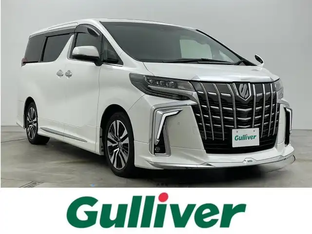 トヨタ アルファード S Cパッケージ 岡山県 2020(令2)年 4.4万km ホワイトパールクリスタルシャイン 純正9インチナビ/（CD/DVD/TV/BT）/純正12.1インチ後席モニター/サンルーフ/モデリスタエアロ/モデリスタシグネイチャーイルミ/両側パワースライドドア/パワーバックドア/純正ツイーター/パワーシート/シートベンチレーション/シートメモリー/レーダークルーズコントロール/社外レーダー