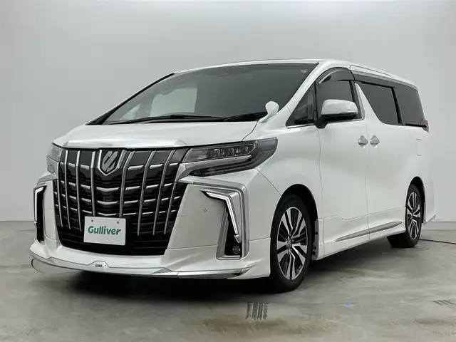 トヨタ アルファード S Cパッケージ 岡山県 2020(令2)年 4.4万km ホワイトパールクリスタルシャイン 純正9インチナビ/（CD/DVD/TV/BT）/純正12.1インチ後席モニター/サンルーフ/モデリスタエアロ/モデリスタシグネイチャーイルミ/両側パワースライドドア/パワーバックドア/純正ツイーター/パワーシート/シートベンチレーション/シートメモリー/レーダークルーズコントロール/社外レーダー