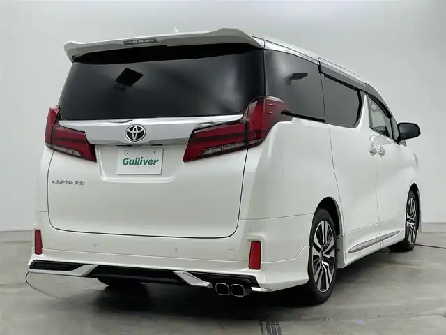 トヨタ アルファード S Cパッケージ 岡山県 2020(令2)年 4.4万km ホワイトパールクリスタルシャイン 純正9インチナビ/（CD/DVD/TV/BT）/純正12.1インチ後席モニター/サンルーフ/モデリスタエアロ/モデリスタシグネイチャーイルミ/両側パワースライドドア/パワーバックドア/純正ツイーター/パワーシート/シートベンチレーション/シートメモリー/レーダークルーズコントロール/社外レーダー