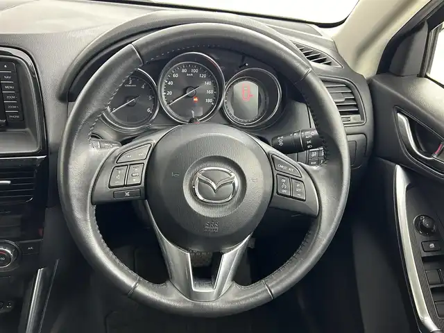 マツダ ＣＸ－５ XD 道央・札幌 2013(平25)年 7.6万km クリスタルホワイトパールマイカ ・4WD/・ディーゼルターボ/・SCBS/・RVM/・純正メモリナビ/・フルセグ/BT/CD/DVD/・バックカメラ/・ETC/・前後ドライブレコーダー/・アイドリングストップ/・MTモード付AT/・ステアリングスイッチ/・電格ミラー/・横滑り防止装置/・プッシュスタート/・スマートキー/・キセノンセッドライト