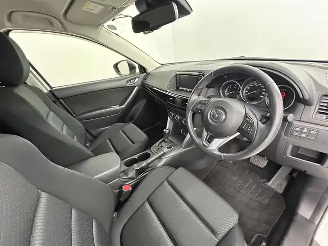 マツダ ＣＸ－５ XD 道央・札幌 2013(平25)年 7.6万km クリスタルホワイトパールマイカ ・4WD/・ディーゼルターボ/・SCBS/・RVM/・純正メモリナビ/・フルセグ/BT/CD/DVD/・バックカメラ/・ETC/・前後ドライブレコーダー/・アイドリングストップ/・MTモード付AT/・ステアリングスイッチ/・電格ミラー/・横滑り防止装置/・プッシュスタート/・スマートキー/・キセノンセッドライト
