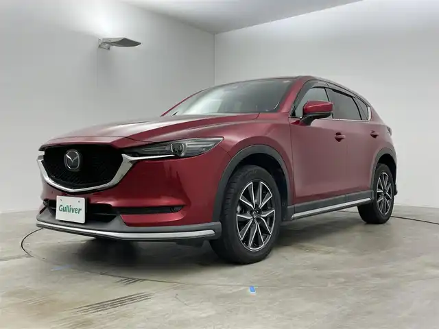 マツダ ＣＸ－５ XD Lパッケージ 岡山県 2017(平29)年 5.4万km ソウルレッドクリスタルM 純正エアロ/BOSEプレミアムサウンド/純正ナビ/【Bluetooth/フルセグTV/CD/DVD/USB/AUX】/ドライビングポジションサポートパッケージ/　・運転席10wayパワーシート＆シートメモリー/　・運転席、助手席シートヒーター/　・ステアリングヒーター/バックカメラ/レーダークルーズコントロール　/オートブレーキホールド/衝突軽減ブレーキ/社外ドライブレコーダー（前後）/ＬＥＤヘッドライト/純正19インチアルミホイール/ヘッドアップディスプレイ/ブラインドスポットモニター