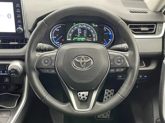 トヨタ ＲＡＶ４ ハイブリットG 愛知県 2021(令3)年 4.6万km ホワイトパールクリスタルシャイン 純正９型ＤＡナビＴＶ　全方位カメラ　モデリスタエアロ　禁煙　黒革　シートヒーター　ステアリングヒーター　デジタルインナーミラー　ドラレコ　電動シート　パワーバックドア　衝突軽減　追従クルコン　ＬＥＤオートライト　トヨタセーフティセンス　ルーフレール　メモリシート　純正フロアマット