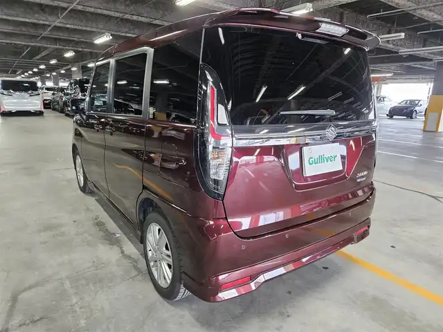 スズキ ソリオ HV MZ 宮崎県 2021(令3)年 7万km メロウディープレッドパール ワンオーナー/純正MOP9型ナビ/フルセグTV/両側パワースライドドア/全方位モニター/ビルトインETC/ドライブレコーダー/アダプティブクルーズコントロール/セーフティサポート/・衝突被害軽減ブレーキ/・後退時ブレーキサポート/・車線逸脱警報/・前後誤発進抑制/・ハイビームアシスト/・標識認識/・リアパーキングセンサー/LEDヘッドランプ/革巻きステアリング/ハンズフリーステアリングスイッチ/純正15インチアルミホイール/スマートキー/プッシュエンジンスタート/禁煙車