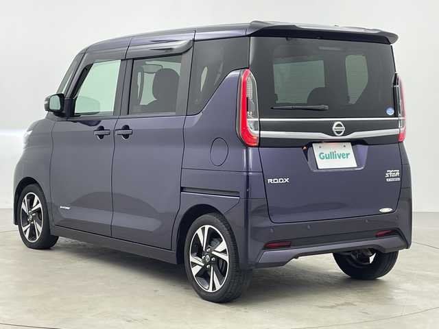 日産 ルークス HWS Gターボ プロパイロットED 鹿児島県 2020(令2)年 3.7万km アメジストパープル 純正9インチナビ/（AM/FM/CD/DVD/Bluetooth/フルセグ）/プロパイロット/エマージェンシーブレーキ/両側パワースライドドア/アラウンドビューモニター/レーンキープアシスト/電動パーキングブレーキ/ステアリングリモコン/オートホールド/オートライト/LEDヘッドライト/スマートキー/プッシュスタート