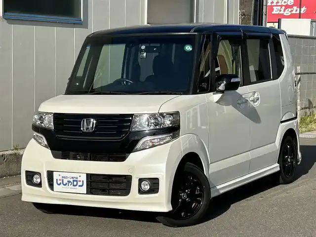 ホンダ Ｎ ＢＯＸ 2トーン カスタム SSパッケージ 福島県 2014(平26)年 7.9万km プレミアムホワイトパール (株)IDOMが運営する【じしゃロン福島店】の自社ローン専用車両になります。こちらは現金またはオートローンご利用時の価格です。自社ローンご希望の方は別途その旨お申付け下さい/純正メモリナビ/ワンセグテレビ/バックカメラ/革巻ステアリング/ステアリングリモコン/ＣＴＢＡ/両側パワースライドドア/ＥＣＯＮ/ＥＴＣ/ドアバイザー