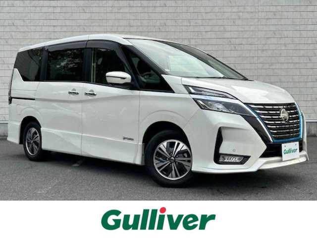 日産 セレナ e－パワー ハイウェイスター V 大阪府 2022(令4)年 1.5万km ブリリアントホワイトパール ブラインドスポットモニター/11インチフリップダウンモニター/10インチ純正ナビ(BT/フルセグ)/アラウンドビューモニター/プロパイロット/衝突被害軽減システム/横滑り防止装置/両側パワースライドドア/ドライブレコーダー/ETC/LEDヘッドライト/オートライト/社外フロアマット/純正アルミホイール/プッシュスタート