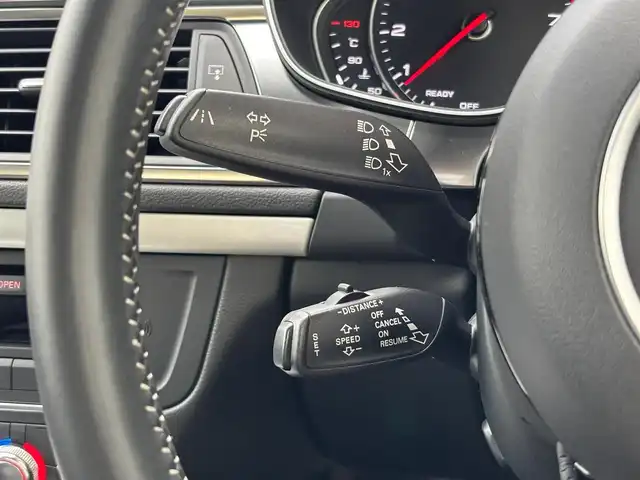 アウディ Ａ７ SB 3．0 TFSI クワトロ Sライン 山梨県 2018(平30)年 1.7万km ミトスブラックメタリック ワンオーナー/黒革シート/BOSEサウンド/パークアシストパッケージ/・フロントカメラ/・リアカメラ/・パークアシスト/純正MMIナビ/フルセグTV/全席シートヒーター/4ゾーンエアコン/マトリクスLEDヘッドライト/オートハイビーム/電動リアゲート/ACC/サイドアシスト/レーンキープアシスト/純正19インチAW/ブラックグリル(純正グリル積載)/可変スポイラー