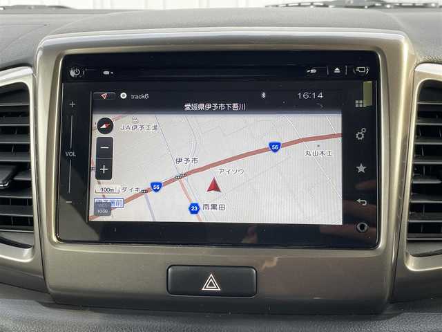 スズキ スペーシア カスタム Z ターボ 愛媛県 2017(平29)年 4万km ブルーイッシュブラックパール3 純正ナビ/フルセグTV/DVD/CD/BT/AppleCarPlay/USB/全方位カメラ/両側パワースライドドア/衝突軽減ブレーキ/クルーズコントロール/レーンキープアシスト/シートヒーター/ETC/LEDオートライト/フォグランプ/革巻きステアリング/ステアリングスイッチ/純正15インチAW/スマートキー/純正フロアマット/ターボ車