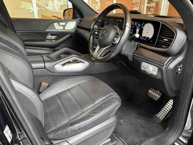 メルセデス・ベンツ ＧＬＳ４００ｄ 4マチック AMGライン 宮城県 2021(令3)年 5万km オブシディアンブラック オフロードエンジニアリングパッケージ/12.3インチ純正ナビ/全周囲カメラ/AppleCarPlay/フルセグTV/アイドリングストップ/ACC/レーンキープアシスト/ブラインドスポットモニター/衝突軽減ブレーキ/コーナーセンサー/黒革シート/シートヒーター/エアシート/パワーシート/前後ドラレコ/置くだけ充電/サンルーフ/ヘッドアップディスプレイ/サイドステップ