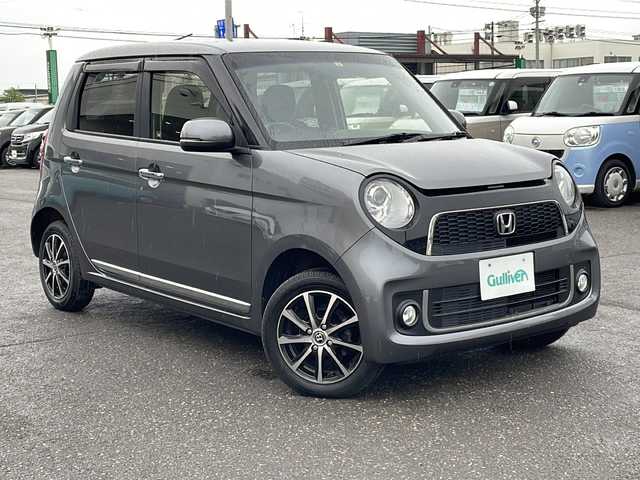 ホンダ Ｎ ＯＮＥ プレミアム Lパッケージ 秋田県 2013(平25)年 6.8万km ポリッシュドメタルメタリック 登録時走行距離67755km/４WD/純正メモリーナビ/バックカメラ/ETC/純正フロアマット/LEDヘッドライト