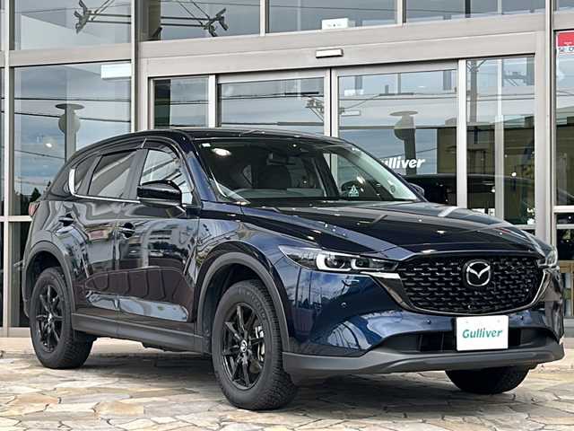 マツダ ＣＸ－５ 20S ブラックトーンED 静岡県 2023(令5)年 1.7万km ディープクリスタルブルーマイカ 純正ナビ/・FM/・AM/・Bluetooth/・TV/・USB/・スマートフォン連携/主要装備/・３６０°ビューモニター/・ブラインドスポットモニタリング/・パーキングセンサー/・パドルシフト/・ＬＥＤライト/・オートハイビーム/・運転席パワーシート/・運転席+助手席シートヒーター/・ハンドルヒーター/・パワーバックドア/・レーダークルコン/・スマートブレーキサポート/・レーンキープアシスト/・車間認知支援システム/・オフロードトラクションアシスト/・ワイヤレス充電