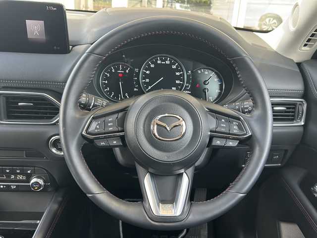 マツダ ＣＸ－５ 20S ブラックトーンED 静岡県 2023(令5)年 1.7万km ディープクリスタルブルーマイカ 純正ナビ/・FM/・AM/・Bluetooth/・TV/・USB/・スマートフォン連携/主要装備/・３６０°ビューモニター/・ブラインドスポットモニタリング/・パーキングセンサー/・パドルシフト/・ＬＥＤライト/・オートハイビーム/・運転席パワーシート/・運転席+助手席シートヒーター/・ハンドルヒーター/・パワーバックドア/・レーダークルコン/・スマートブレーキサポート/・レーンキープアシスト/・車間認知支援システム/・オフロードトラクションアシスト/・ワイヤレス充電