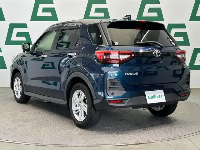 トヨタ ライズ G 鹿児島県 2020(令2)年 3万km レーザーブルークリスタルシャイン スマートアシスト/アイドリングストップ/社外7インチSDナビ【CN-RE06WD】/（CD/DVD/フルセグ/Bluetooth/SD）/バックカメラ/ビルトインETC/純正前方&車内ドライブレコーダー/ステアリングリモコン/前席シートヒーター/純正LEDヘッドライト/オートライト/純正フロアマット/純正16インチアルミ