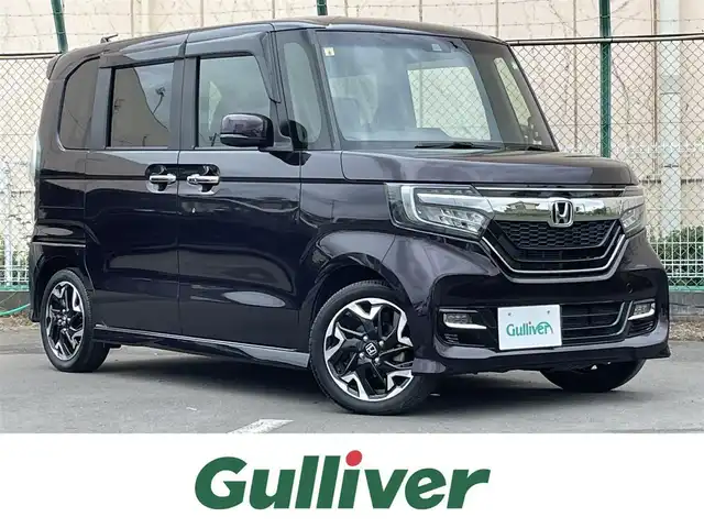 ホンダ Ｎ ＢＯＸ カスタム G L ターボ ホンダセンシング 東京都 2020(令2)年 3.5万km プレミアムベルベットパープル・パール 純正ナビ/バックモニター/衝突軽減ブレーキ/路外逸脱抑制機能/車線維持支援/レーダークルーズ/シートヒーター/両側電動スライドドア/ＥＴＣ/ドライブレコーダー/ステアリングスイッチ/ＥＣＯＮモード