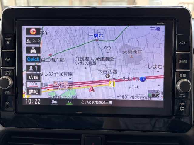 日産 ルークス ハイウェイスター X 埼玉県 2021(令3)年 3.2万km ホワイトパール エマージェンシーブレーキ　/純正9インチメモリナビ /　　CD/DVD/BT/フルセグ /アラウンドビューモニター  /両側パワースライドドア /LEDオートライト /純正14インチアルミホイール /ステアリングスイッチ /純正ETC
