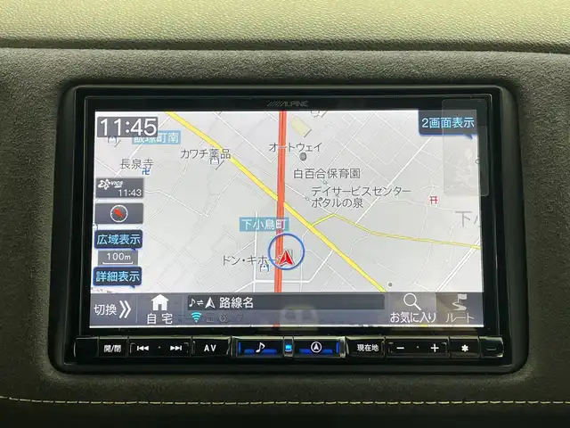 ホンダ ヴェゼル ハイブリッド RS ホンダセンシング 群馬県 2020(令2)年 3万km プラチナホワイトパール アルパイン８型ナビ　バックカメラ　ビルトインＥＴＣ　シートヒーター　前後ドラレコ　パドルシフト　衝突被害軽減ブレーキ　アダプティブクルーズコントロール　ハーフレザーシート　ＬＥＤライト　フォグ　禁煙車