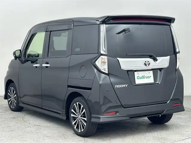 トヨタ ルーミー カスタムG 道央・札幌 2022(令4)年 3.9万km ブラックマイカメタリック ワンオーナー/寒冷地仕様/DOP9インチSDナビ　NSZT-Y68T/　DTV　CD DVD　BT　ラジオ　SD/純正エンジンスターター/ドライブレコーダー前後/バックカメラ/ステアリングスイッチ/ビルトインETC/アダプティブクルーズコントロール/スマートアシスト/　先行車発進お知らせ/　衝突警報/　車線逸脱警報/　標識認識機能/　ふらつき警報/クリアランスソナー/アイドリングストップ/横滑り防止/電動パーキング/ブレーキホールド/オートマチックハイビーム/オートライト/LEDヘッドライト/LEDフォグランプ/両側パワースライドドア/ウェルカムパワースライドドア/予約ロック機能/格納式リヤドアサンシェード/シートバックテーブル/純正アルミ組スタッドレスタイヤ積み込み/プッシュスタート/スマートキー＆スペアキー/純正フロアマット/ドアバイザー/取扱説明書/保証書
