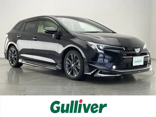 トヨタ カローラツーリング ハイブリッド ダブルバイビー 愛知県 2023(令5)年 1.5万km スパークリングブラックパールクリスタルシャイン 純正１０．５型ナビ　モデリスタ　禁煙車　黒ハーフレザー　セーフティセンス　衝突軽減　追従クルコン　フルセグＴＶ　バックカメラ　ＥＴＣ２．０　ＬＥＤオートライト　フォグ　コーナーセンサー　レーンキープ