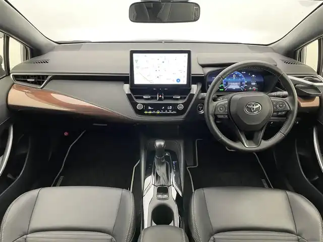 トヨタ カローラツーリング ハイブリッド ダブルバイビー 愛知県 2023(令5)年 1.5万km スパークリングブラックパールクリスタルシャイン 純正１０．５型ナビ　モデリスタ　禁煙車　黒ハーフレザー　セーフティセンス　衝突軽減　追従クルコン　フルセグＴＶ　バックカメラ　ＥＴＣ２．０　ＬＥＤオートライト　フォグ　コーナーセンサー　レーンキープ