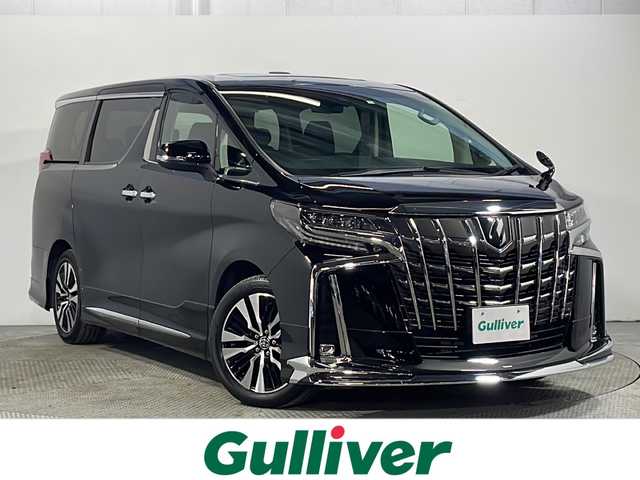 トヨタ アルファード S Cパッケージ 大阪府 2023(令5)年 1.3万km ブラック サンルーフ 黒革 モデリスタエアロ 純正Dオーディオ 後席モニター パワーシート/ヒーター/エアコン ハンドルヒーター 電動リアゲート レーダークルコン 衝突軽減ブレーキ レーンアシスト ブラインドSM 100V電源