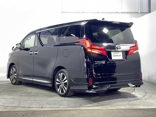 トヨタ アルファード S Cパッケージ 大阪府 2023(令5)年 1.3万km ブラック サンルーフ 黒革 モデリスタエアロ 純正Dオーディオ 後席モニター パワーシート/ヒーター/エアコン ハンドルヒーター 電動リアゲート レーダークルコン 衝突軽減ブレーキ レーンアシスト ブラインドSM 100V電源