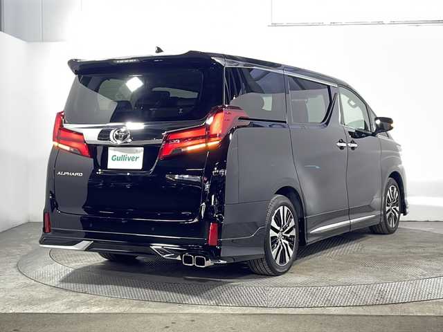 トヨタ アルファード S Cパッケージ 大阪府 2023(令5)年 1.3万km ブラック サンルーフ 黒革 モデリスタエアロ 純正Dオーディオ 後席モニター パワーシート/ヒーター/エアコン ハンドルヒーター 電動リアゲート レーダークルコン 衝突軽減ブレーキ レーンアシスト ブラインドSM 100V電源