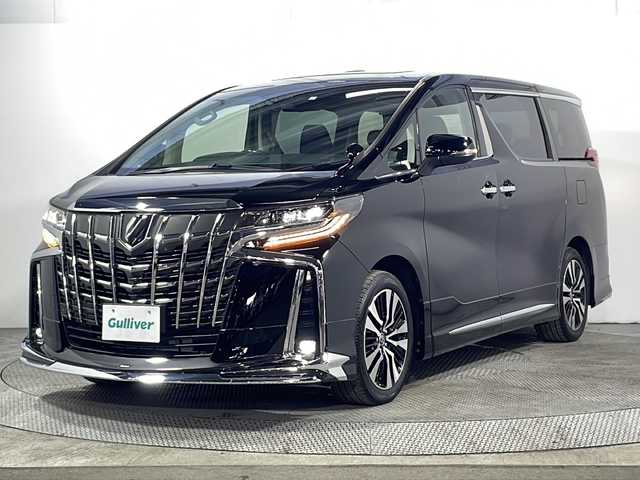 トヨタ アルファード S Cパッケージ 大阪府 2023(令5)年 1.3万km ブラック サンルーフ 黒革 モデリスタエアロ 純正Dオーディオ 後席モニター パワーシート/ヒーター/エアコン ハンドルヒーター 電動リアゲート レーダークルコン 衝突軽減ブレーキ レーンアシスト ブラインドSM 100V電源