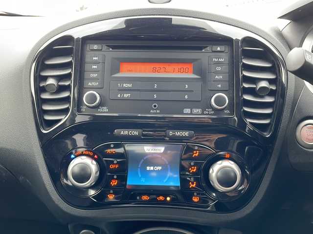 日産 ジューク 15RX Vセレクション 富山県 2016(平28)年 11.3万km アズライトブルー 禁煙車　/エマージェンシーブレーキ　/全方位カメラ　/バックカメラ　/スマートキー　/純正アルミホイール　/純正オーディオ　/ウィンカーミラー　/電動格納ミラー　/ビルトインＥＴＣ　/プッシュスタート