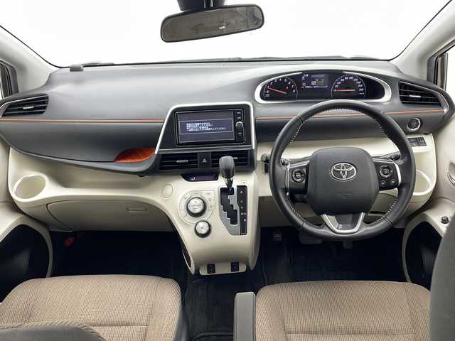 トヨタ シエンタ G 千葉県 2016(平28)年 1.9万km ヴィンテージブラウンパールクリスタルシャイン トヨタセーフティセンス/プリクラッシュセーフティ/レーンディパーチャーアラート/オートマッチクハイビーム/先行車発進アラーム/純正ナビ/　　CD/DVD/Bluetooth/AM/FM/フルセグ/バックカメラ/ビルトインETC/両側パワースライドドア/革巻きステアリング/ステアリングスイッチ/プッシュスタート/スマートキー/スペア1本