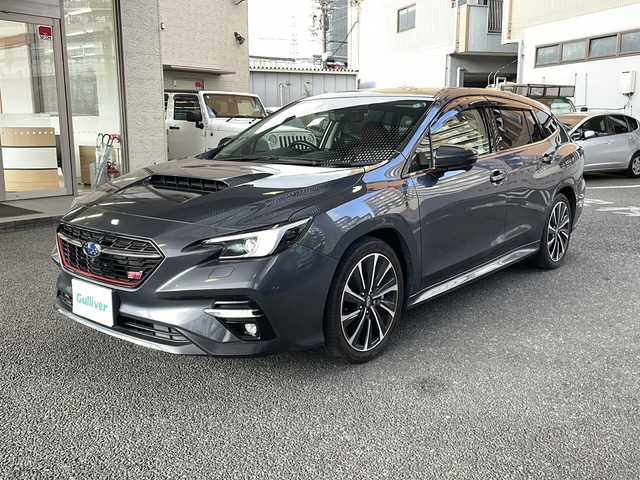 スバル レヴォーグ 1．8STIスポーツ EX 大阪府 2020(令2)年 2万km マグネタイトグレーメタリック 純正メモリナビ/ワンオーナー/フルセグテレビ/バックカメラ/運転席パワーシート/助手席パワーシート/前後席シートヒーター/電動リアゲート/レーダークルーズコントロール/純正アルミホイール/純正フロアマット/ETC/プッシュスタート