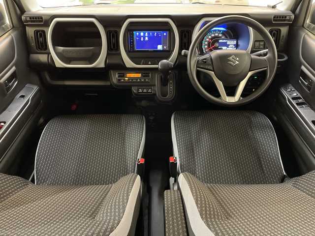 スズキ ハスラー HYBRID G 新潟県 2021(令3)年 1.6万km クールカーキPM 4WD/純正ディスプレイオーディオ/CD/DVD/BT/バックカメラ/ETC/ドライブレコーダー/衝突被害軽減ブレーキ/レーンキープアシスト/シートヒーター/ステアリングスイッチ/コーナーセンサー/スマートキー/プッシュスタート/オートライト/オートハイビーム