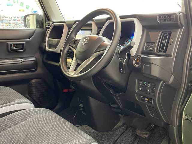 スズキ ハスラー HYBRID G 新潟県 2021(令3)年 1.6万km クールカーキPM 4WD/純正ディスプレイオーディオ/CD/DVD/BT/バックカメラ/ETC/ドライブレコーダー/衝突被害軽減ブレーキ/レーンキープアシスト/シートヒーター/ステアリングスイッチ/コーナーセンサー/スマートキー/プッシュスタート/オートライト/オートハイビーム