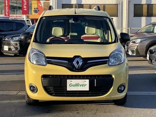 ルノー カングー ゼン 群馬県 2020(令2)年 2.4万km シトロンイエロー 安全装備/・衝突軽減ブレーキ/・オートライト/社外ナビ/・AM/FM/フルセグTV/・CD/DVD/MSV/SD/・Bluetooth/USB/バックカメラ/ドライブレコーダー/ETC/純正フロアマット/リモコンキー