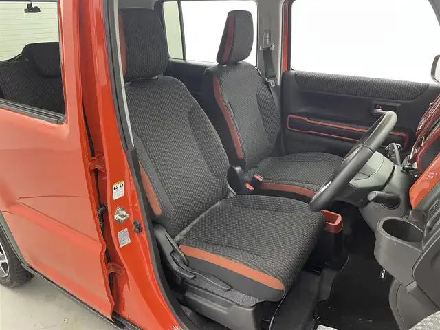 スズキ ハスラー HYBRID X 福井県 2020(令2)年 0.8万km バーミリオンオレンジ/ガンメタリック2トーン 純正SDナビ/AM/FM/CD/DVD/Bluetooth/ワンセグTV/全方位カメラ/衝突被害軽減ブレーキ/レーンキープアシスト/横滑り防止装置/アイドリングストップ/スノーモード/グリップコントロール/シートヒーター/オートライト/LEDヘッドライト/フォグランプ/スマートキー/プッシュスタート/電動格納ミラー/純正15インチAW/純正フロアマット